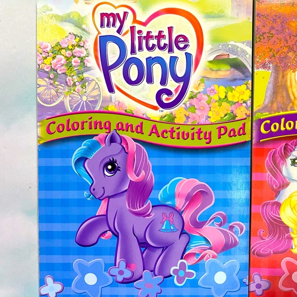MY LITTLE PONY G3 NWT 2003 COLORING & ACTIVITY PAD BUNDLE OF 3 HASBRO - Picture 4 of 8